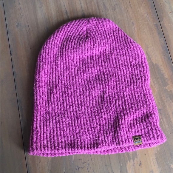 Billabong Accessories - B2G1 Billabong Pink Beanie